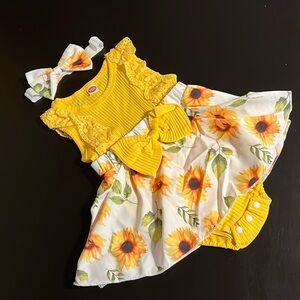 Sunflower dress